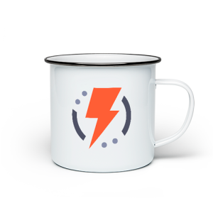 White Enamel Mug