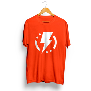 Orange Men T-shirt